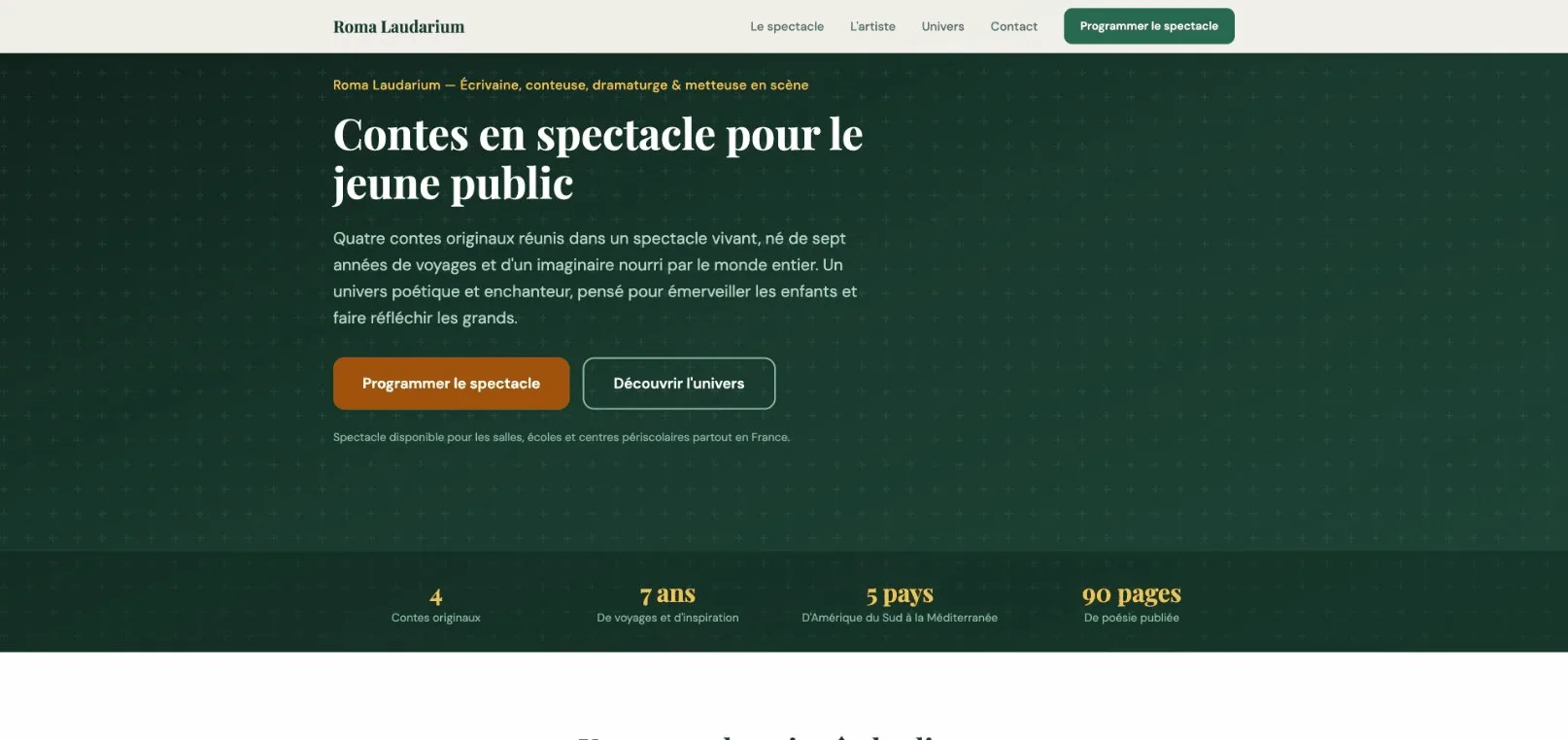 Capture d'écran de Roma Laudarium